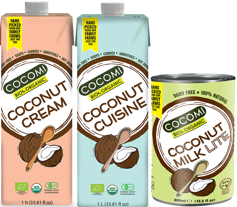 Coconut Milk and Cream in Tetra
